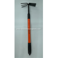 Dual Purpose Gardening Hand Rake Hoe